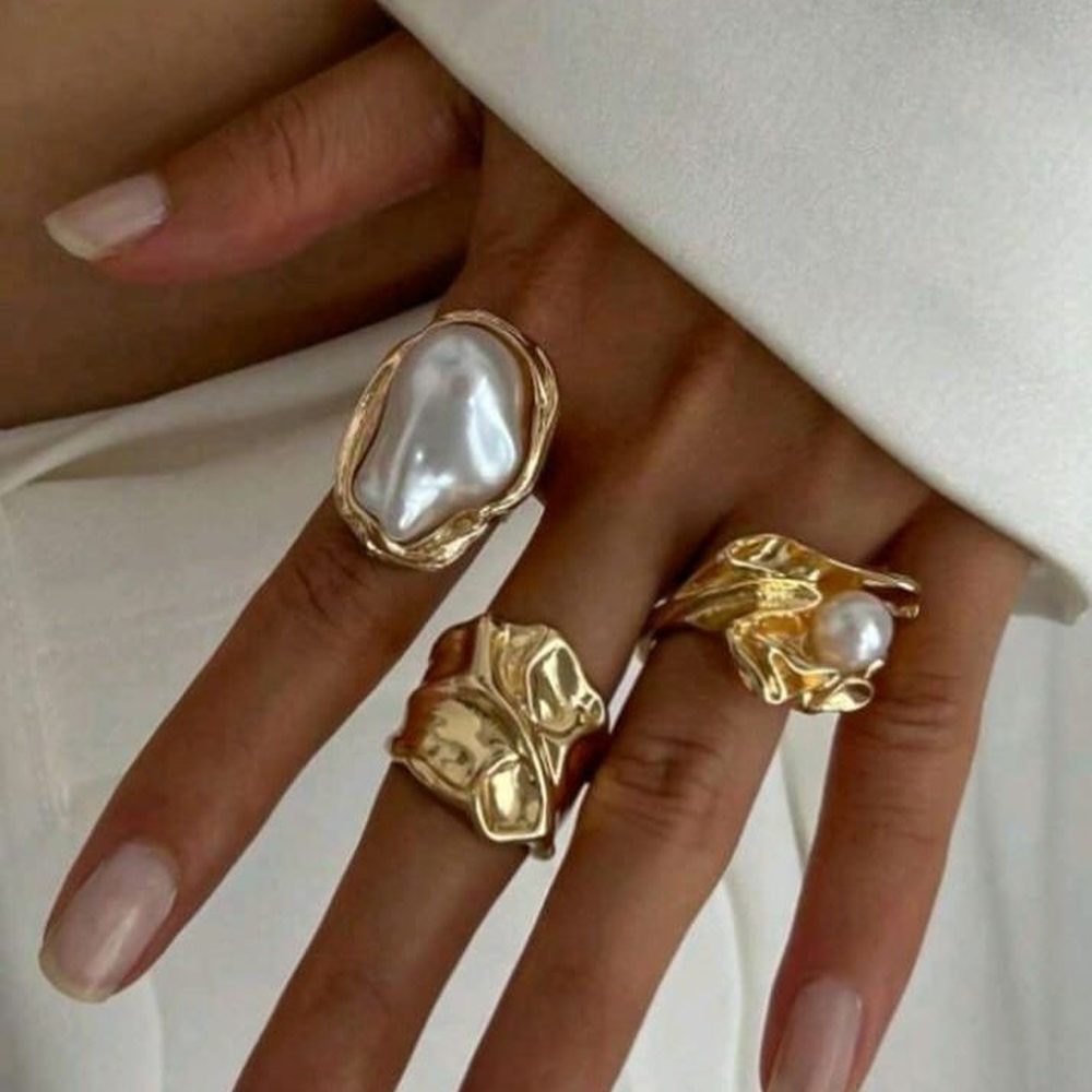 Baroque Sculpt Rings