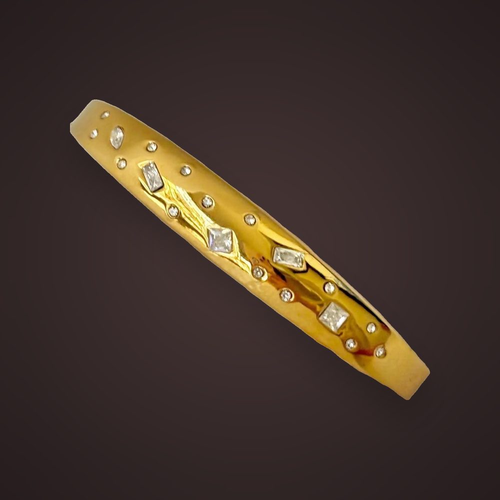 Constellation Crystal Bangle
