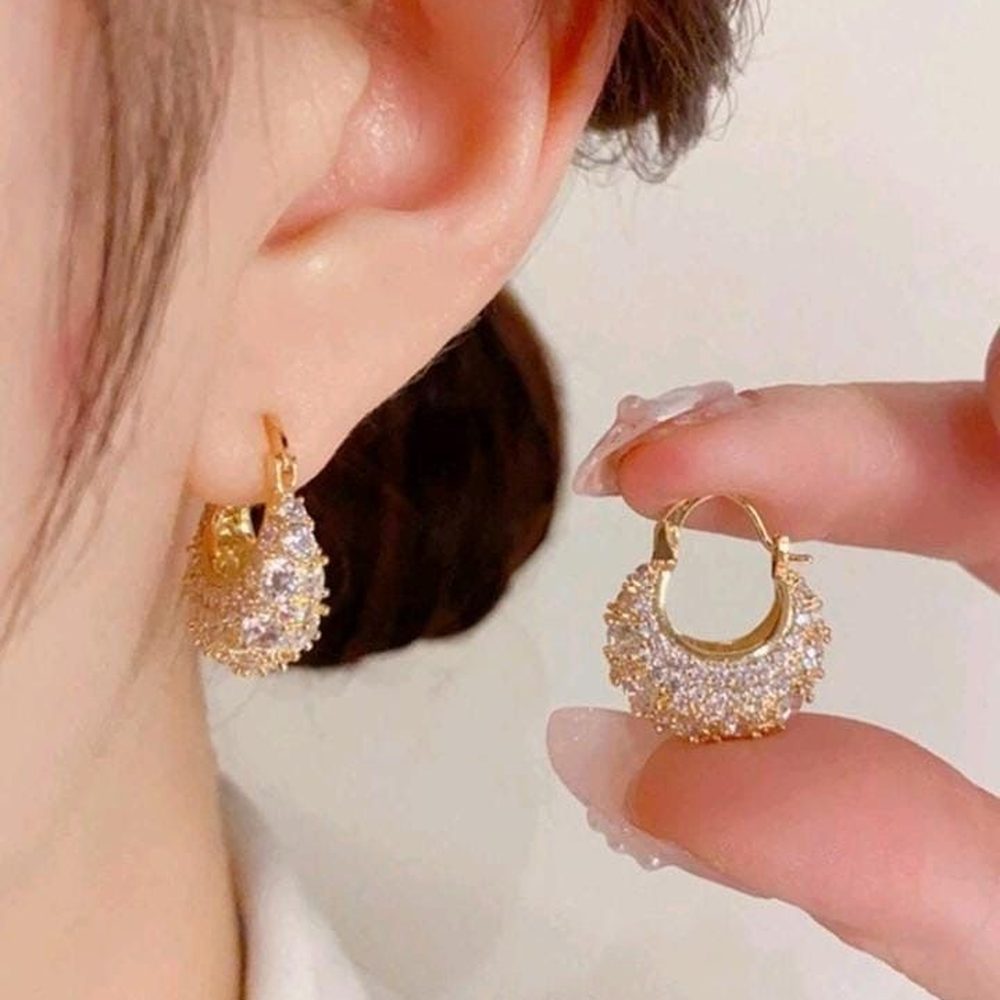 Crystal Basket Hoops