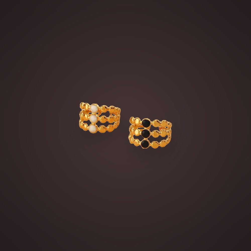 Dotted Wide Band Rings