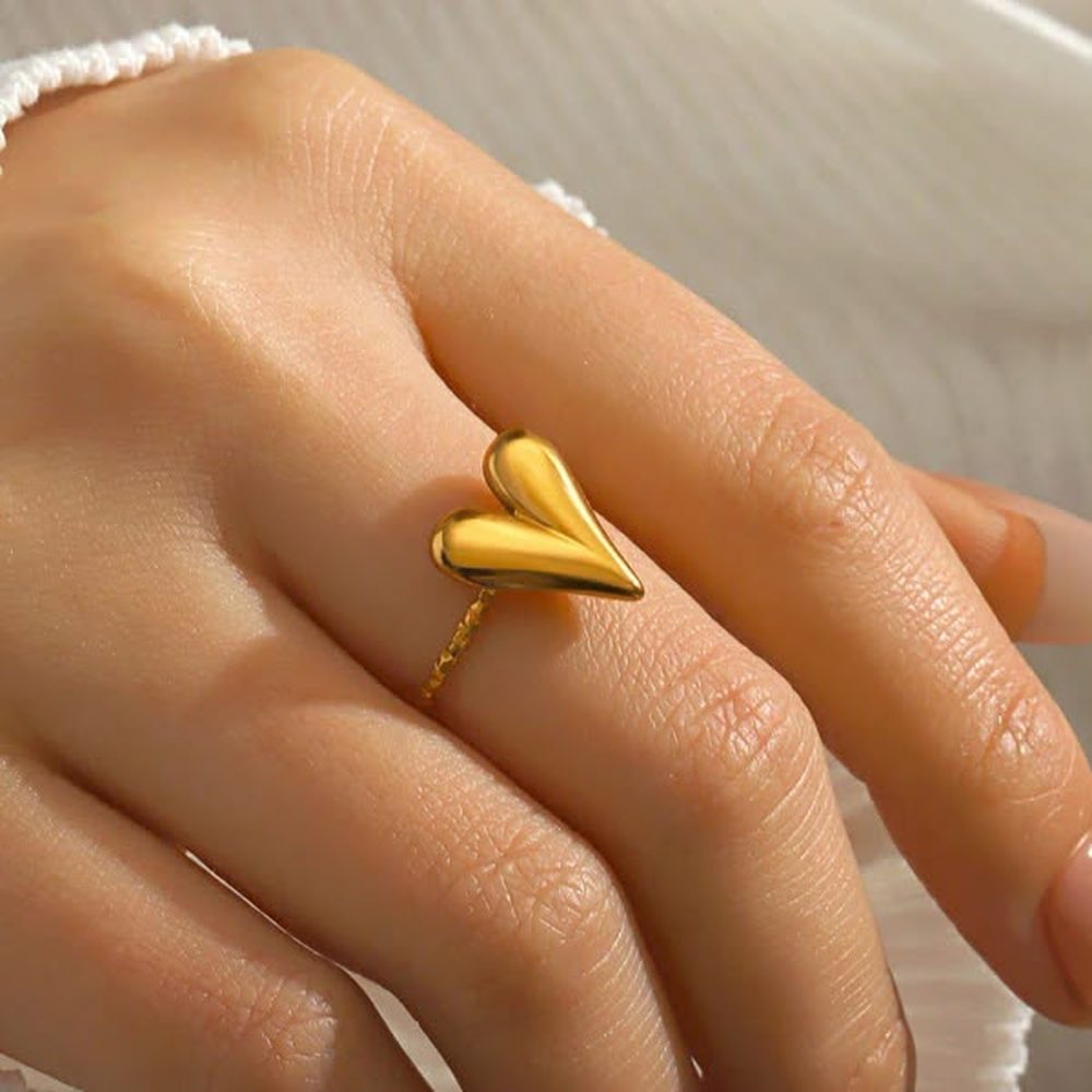 Heart Signet Ring