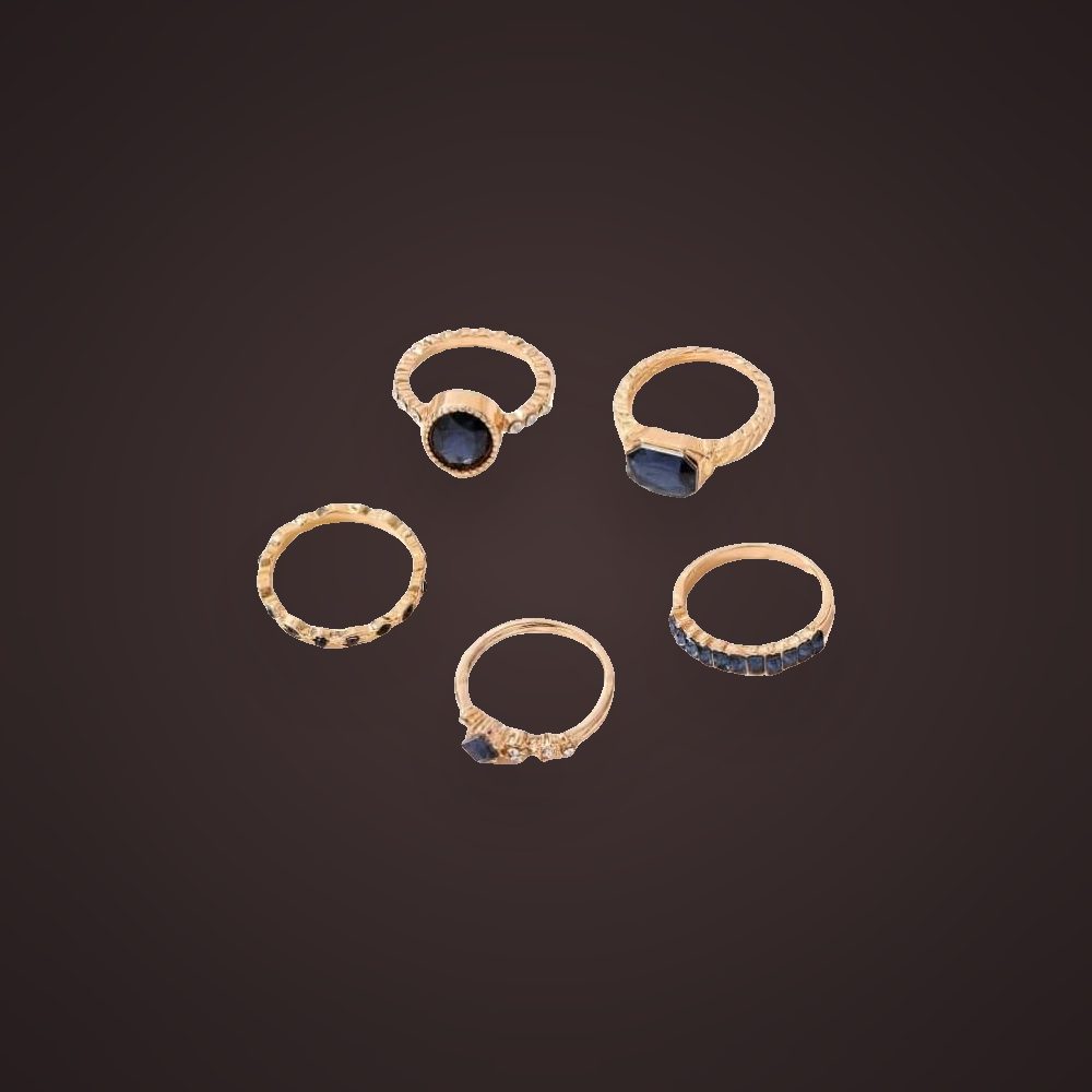 Navy Stone Stack