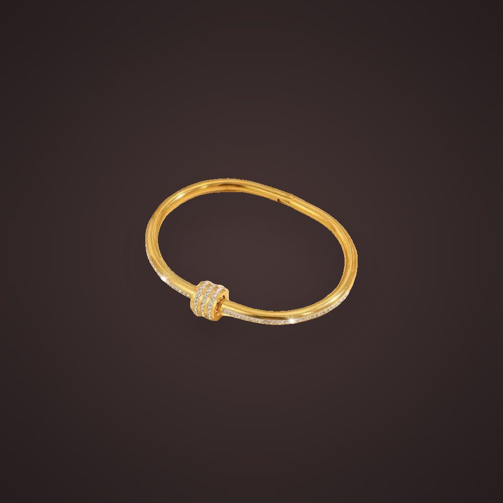 Pavé Knot Bangle