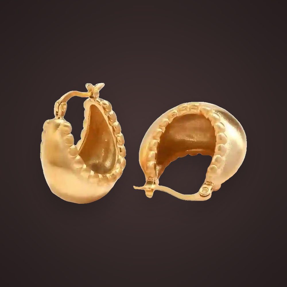 Puffed Dome Hoops