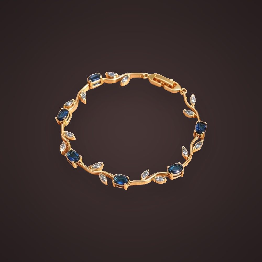 Sapphire Vine — Gold