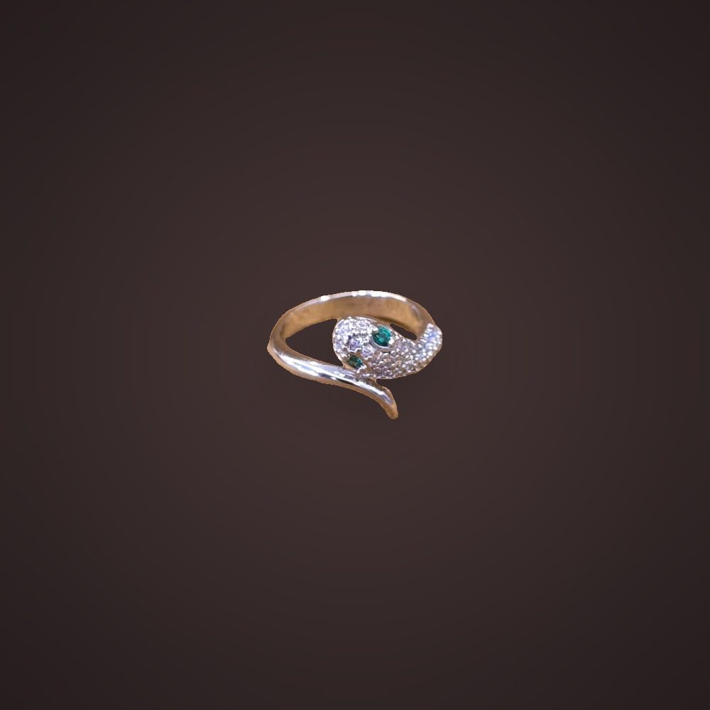 Twist Solitaire Ring